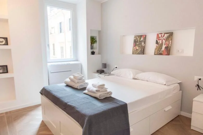 Una delle camere HouseToo a Roma